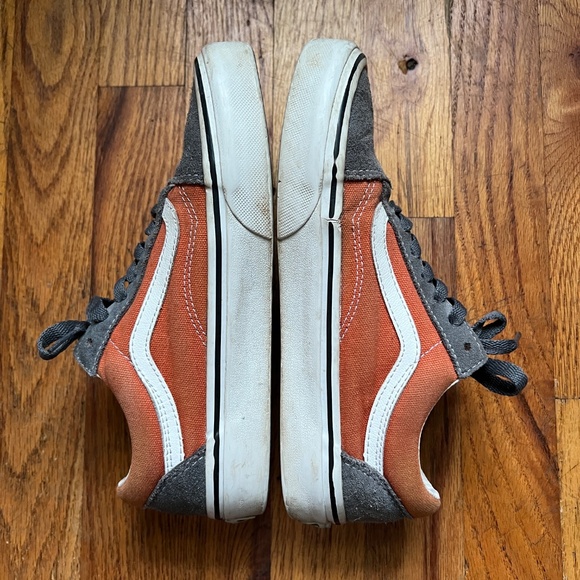 Vans Golden Coast Old Skool Skate Sneaker in Rust/Smoked Pearl Size 7 - Picture 2 of 7